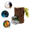 Simulated Trunk Aquarium Stump Decorative Tree Tank Landscaping Resin Material Fish Tank Underwater Home DIY Artificial Stumps