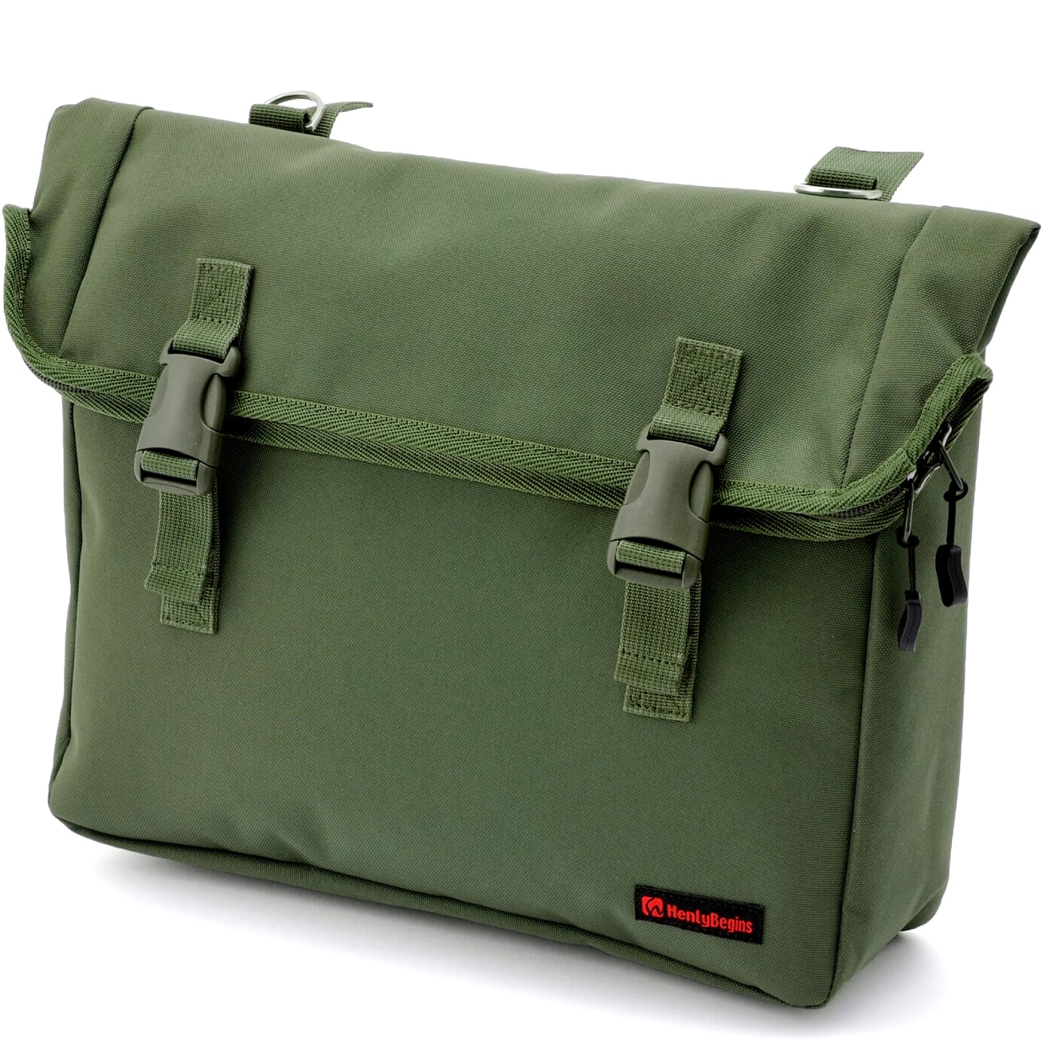 

Henly Begins Daytona Motorcycle Side Bag 8L Green Waterproof Saddlebags MIL DHS-9 98912 8L (waterproof) зелёный