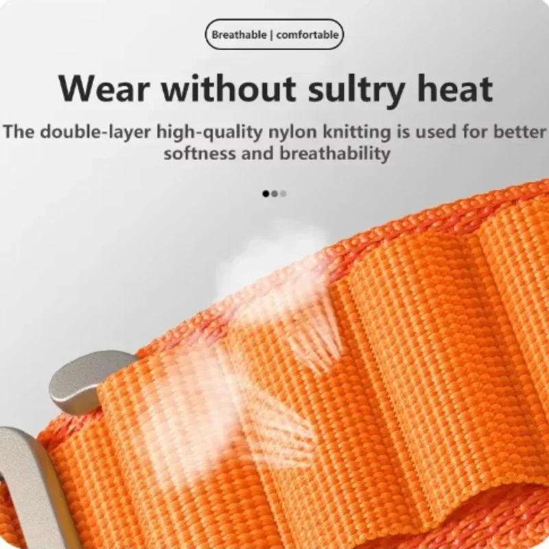 20mm 22mm Alpine Loop Nylon Strap forWatch 4 Pro/X2/X3 Sport Bracelet for OnePlus Watch 3 46mm/2/2R Replaceable Watchband