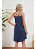 2024 Summer Solid Color Spaghetti Strap Sleeveless Dress