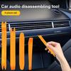 4pcs Plastic Auto Dismantle Tools Kit Car Radio Door Clip Panel Trim Dash Audio Removal Installer Pry Kit Refit Set Repair Tools