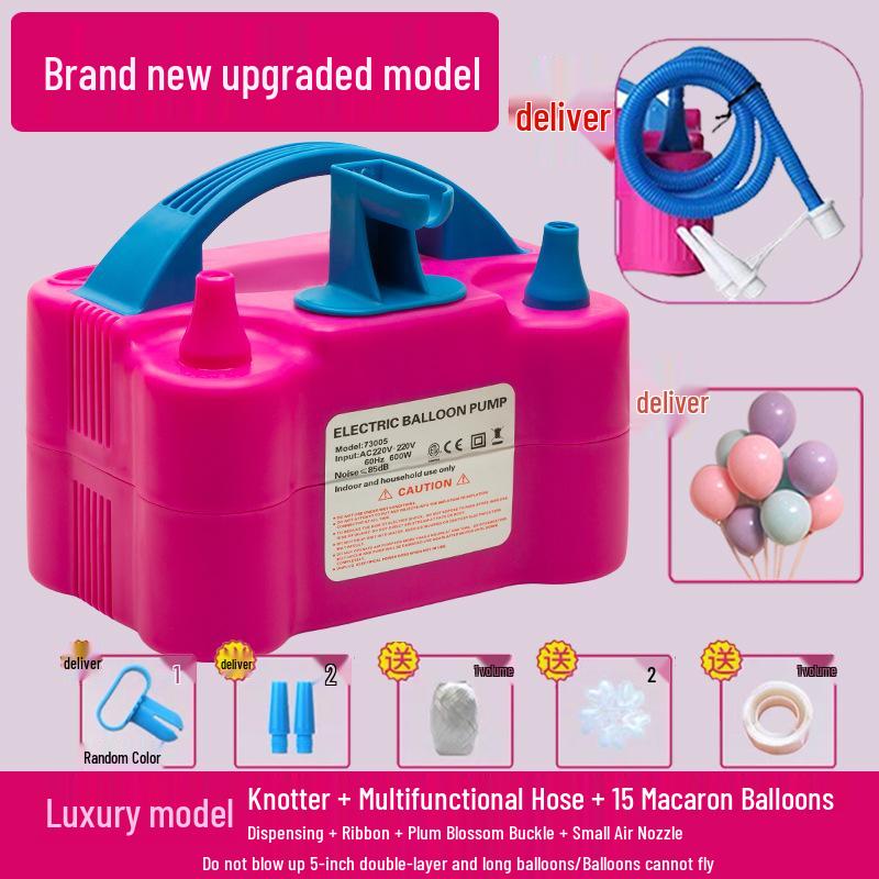 Новый электрический насос для надувания воздушных шаров - Модернизированный нагнетатель и надуватель