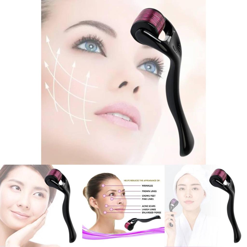 Premium 540 Microneedle Roller For Skin Rejuvenation With Sterile Design And Abs Material