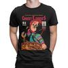 Chucky's Pizza Chucky T-Shirt for Men Novelty 100% Cotton Tee Shirt Round Collar Short Sleeve T Shirt Gift Idea Tops