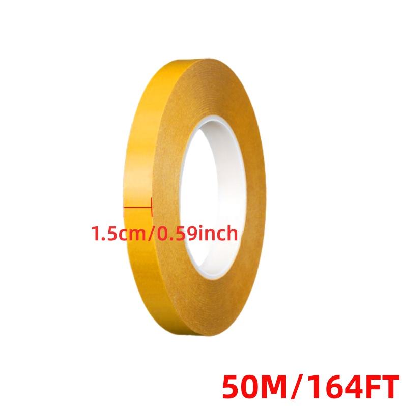 Professional Strong Adhesive Double Sided Tape, Heat Resistant PET Film Transparent Waterproof, for Car Bonding Signs Projects