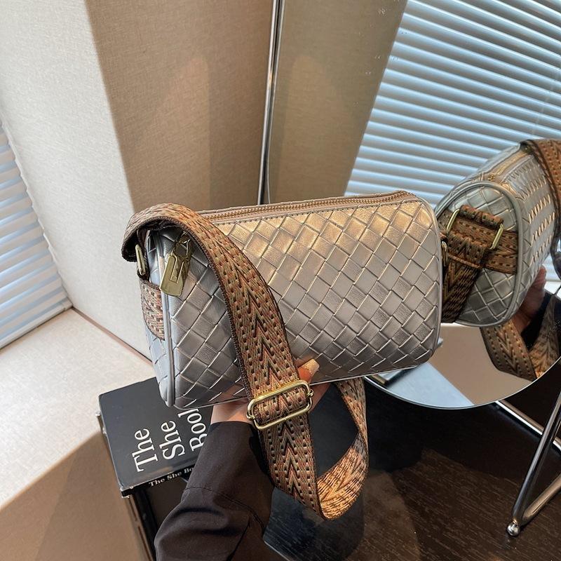 Today's Popular Small Bags Women's New Fashion Niche Broadband Shoulder Messenger Bags Women's Bags Pillow Bags