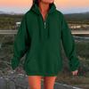 Women's Long Sleeve Oversized  Oversized Drop Shoulder Sleeves Women's Hooded Plush Sweatshirt