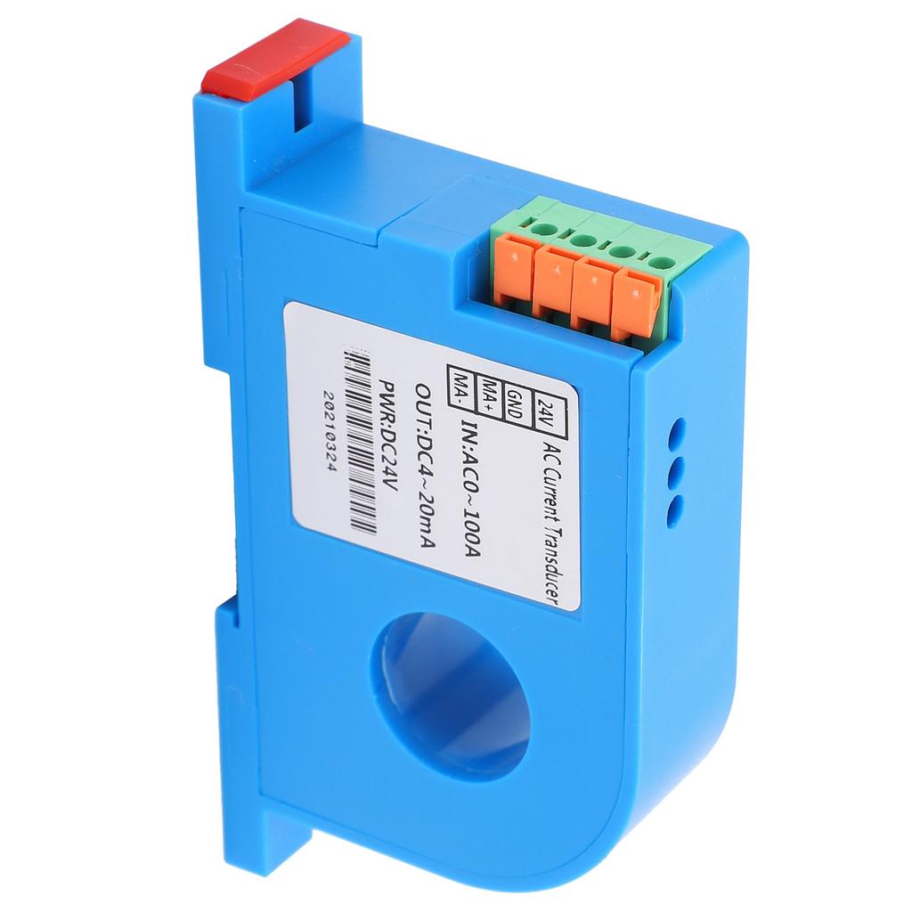 AC Current Transmitter DC4‑20mA Output Power Distribution Control Current Transformer AC0‑100A