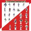 Genshin Impact Game Acrylic Figure Stand Klee Keqing Ganyu Display Desktop