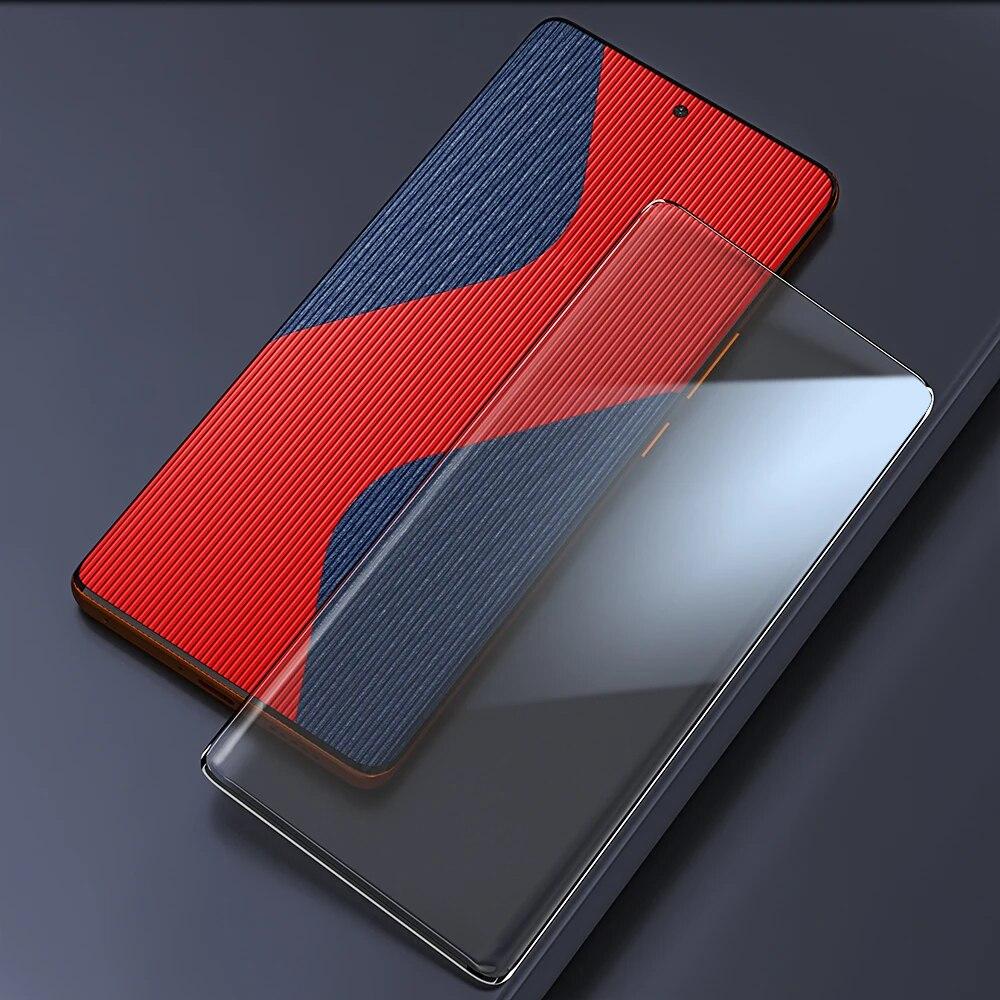 KEYSION Volle Abdeckung aus gehärtetem Glas für VIVO V30 Pro 5G V29 5G V29e Displayschutzfolie für VIVO X100 Pro Y17S Y27S Y03 Y200 5G