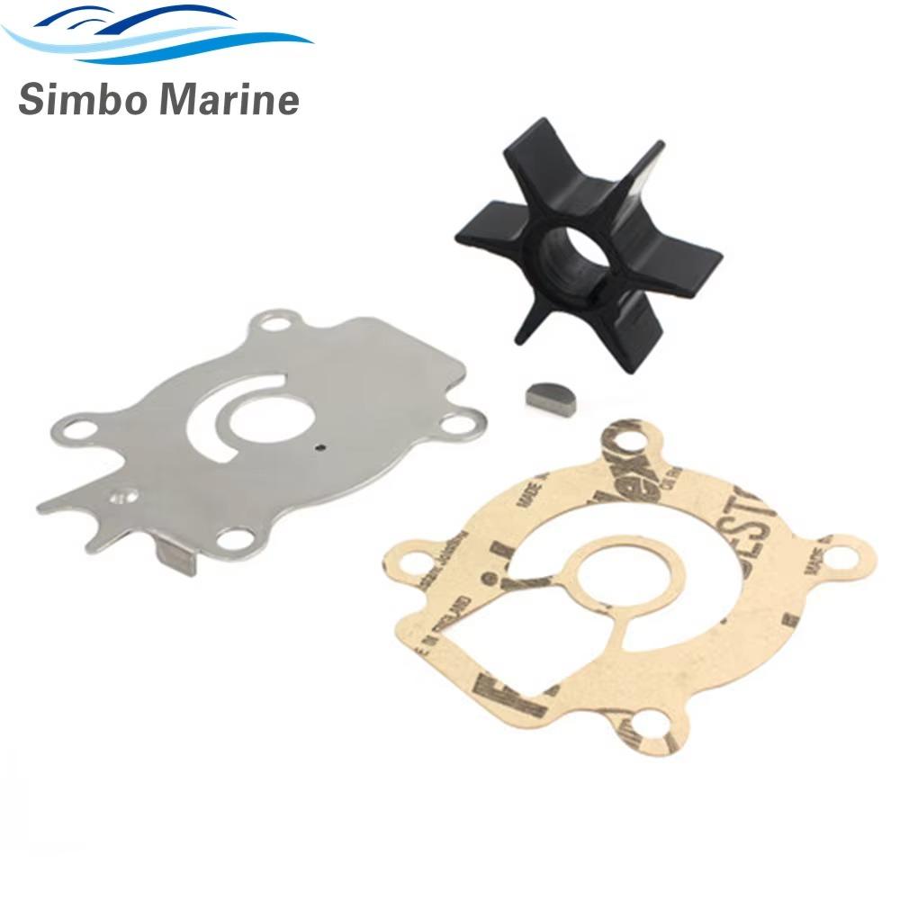 Water Pump Impeller Kit For Suzuki 2-Stroke DT75 DT85 Outboard Motor Engine 17400-95550 17400-95350 17400-95351 Sierra 18-3244