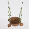Hanging Bird House For Cage Bird Swing Toy With Chewing Toy Coconut Bird Nest Breeding Nesting Parrots Hanging Bed
