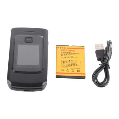 K21 2G Senior Velké tlačítko Vyklápěcí mobilní telefon 2,4palcový displej Vyklápěcí mobilní telefon se silnou svítilnou