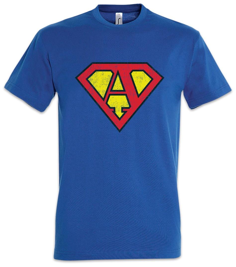 Super A Men s T-Shirt Letter Initials First Name Last Name Man Carnival 3XL