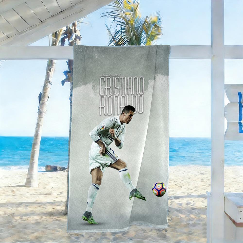 Goal Celebration Moment Beach Towel Quick-Dry Soft Microfiber Comfortable Lightweight Suitable for Swimming, Gym, Camping, Yoga Vacation
