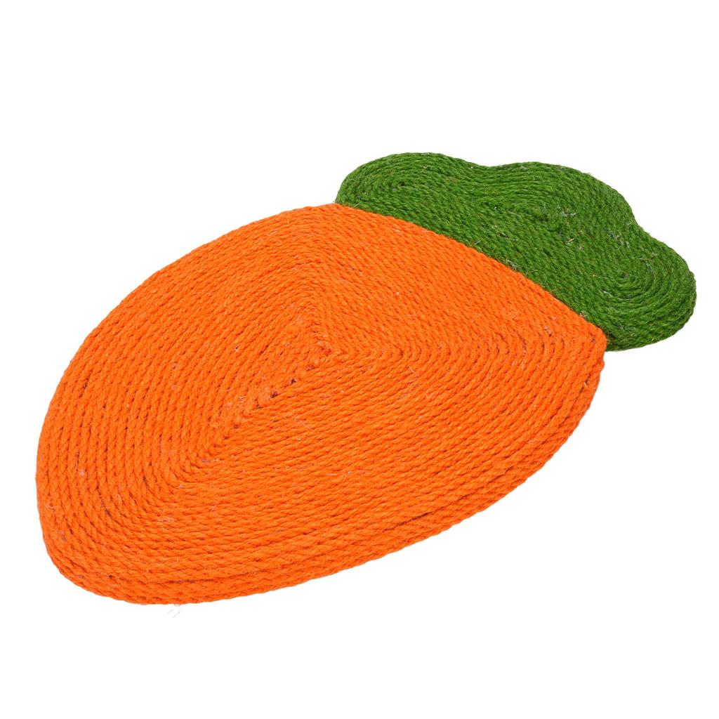 Cat Scratching Pad Jute Cute Look Space Saving Protect Furniture Suction Cup Cat Scratcher Mat for H