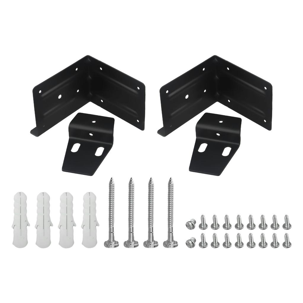 Für Eine Vielzahl von Möbeln Winkelhalter Winkelhalter 3mm Schwarz Winkelhalter 3mm Schwarz Winkelhalter
