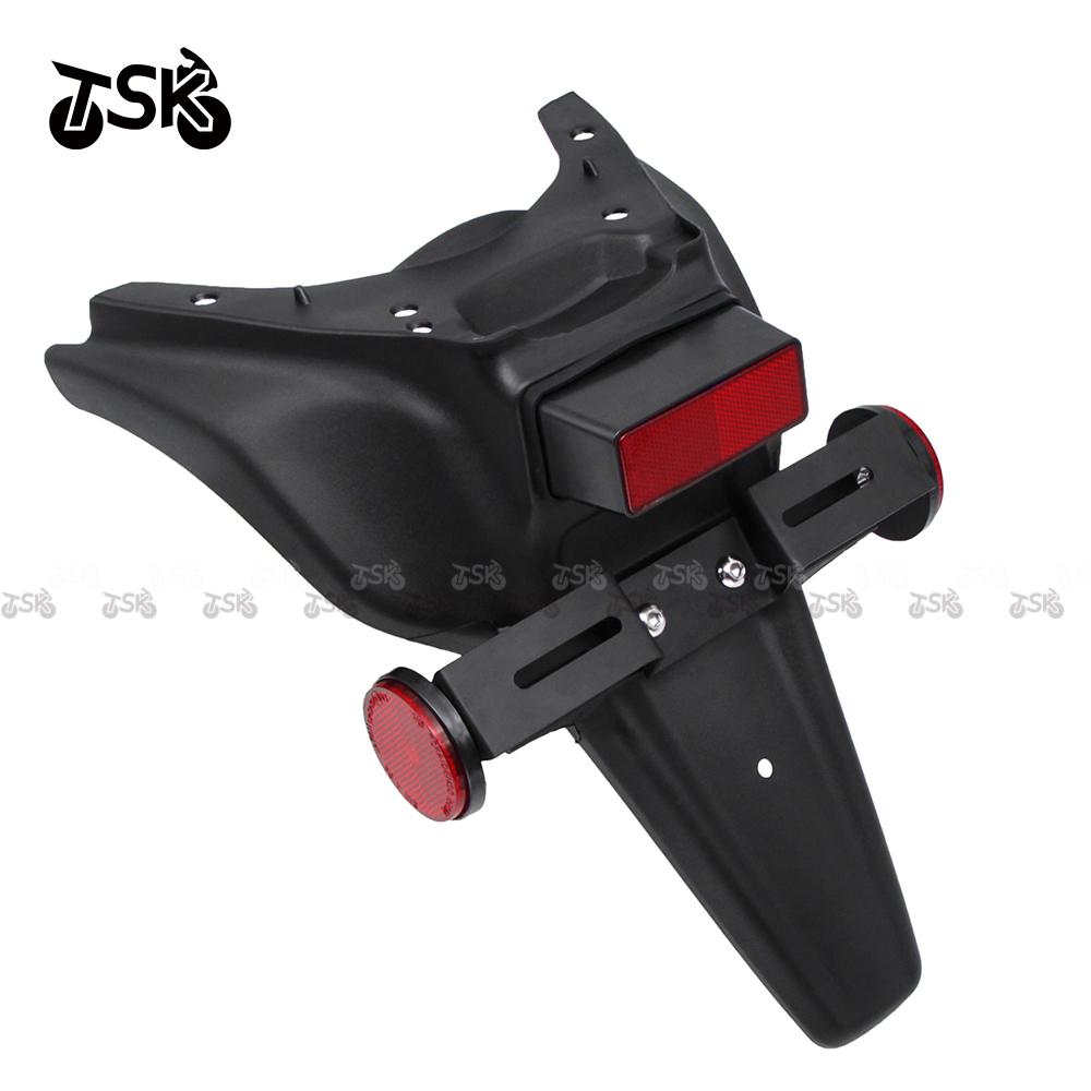 Hugger Rear Fender Mudguard License Light for Suzuki Hayabusa GSX 1300 R 2008 2009 2010 2011 2012 2013 2014 2015 2016
