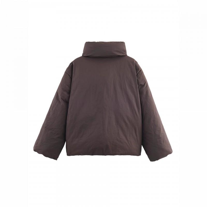 Dames Oversized Katoenmix Jas Met Dubbele Rij Knopen en Strik aan de Voorkant Losse Pasvorm Winterjas Koreaanse Stijl Casual Bovenkleding
