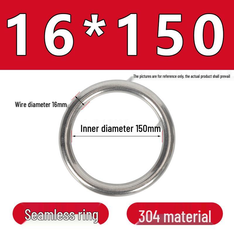 Stainless Steel Seamless O-Ring: Corrosion-Resistant Accessory for Handbags and Pet Gear