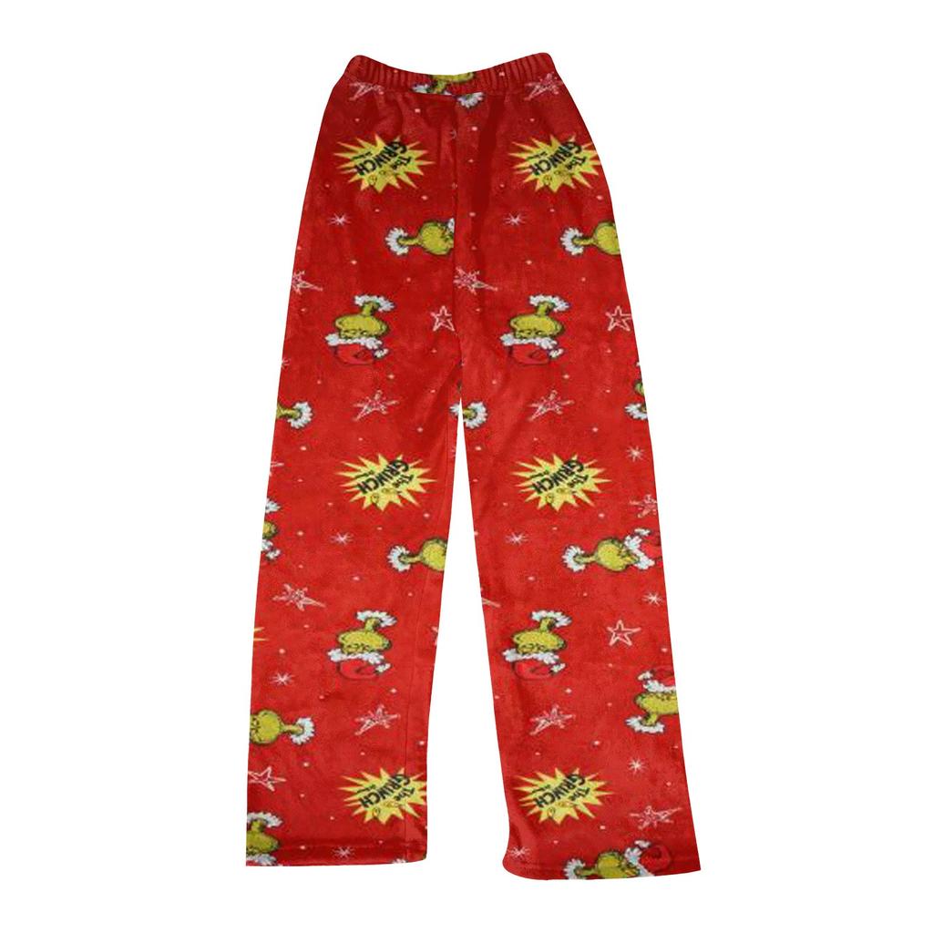 Women's Print Trousers Casual Pants