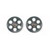 Tamiya Mini 4WD Special Edition Lightweight 19mm All-Aluminum Bearing Roller, Gunmetal (Product Number: 95454)