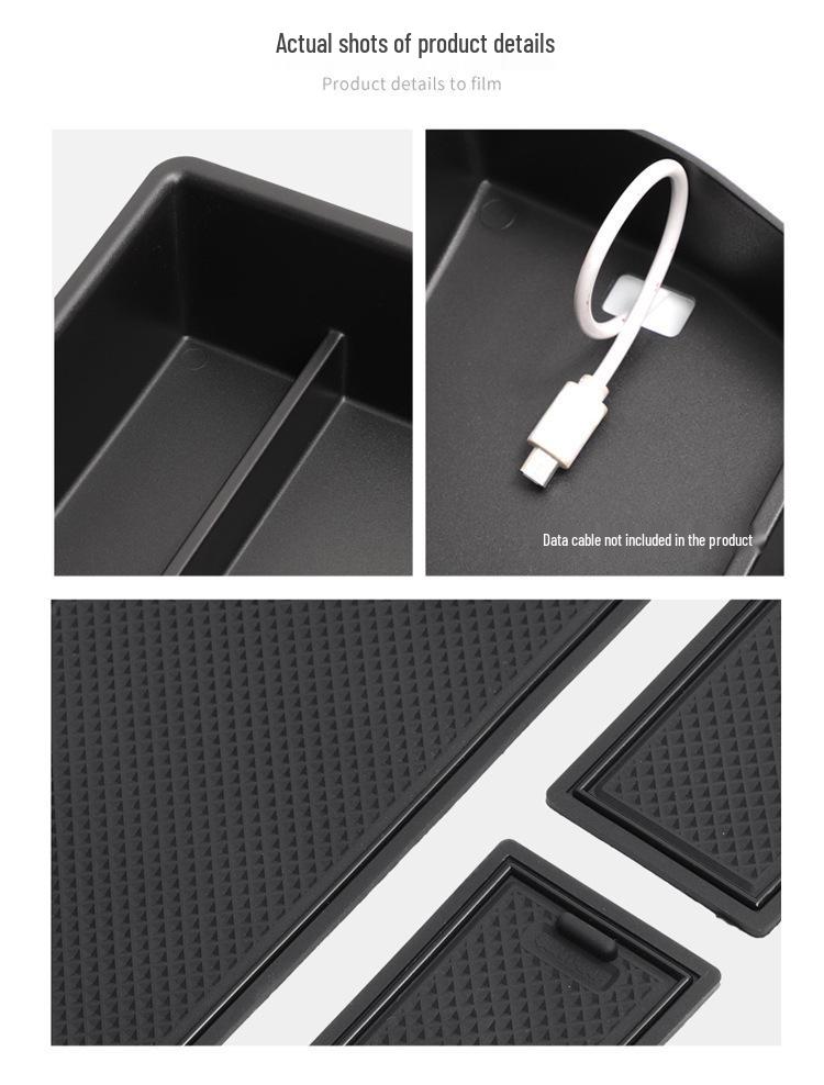 24 Sonata Center Console Armrest Storage Box - Car Interior Accessory