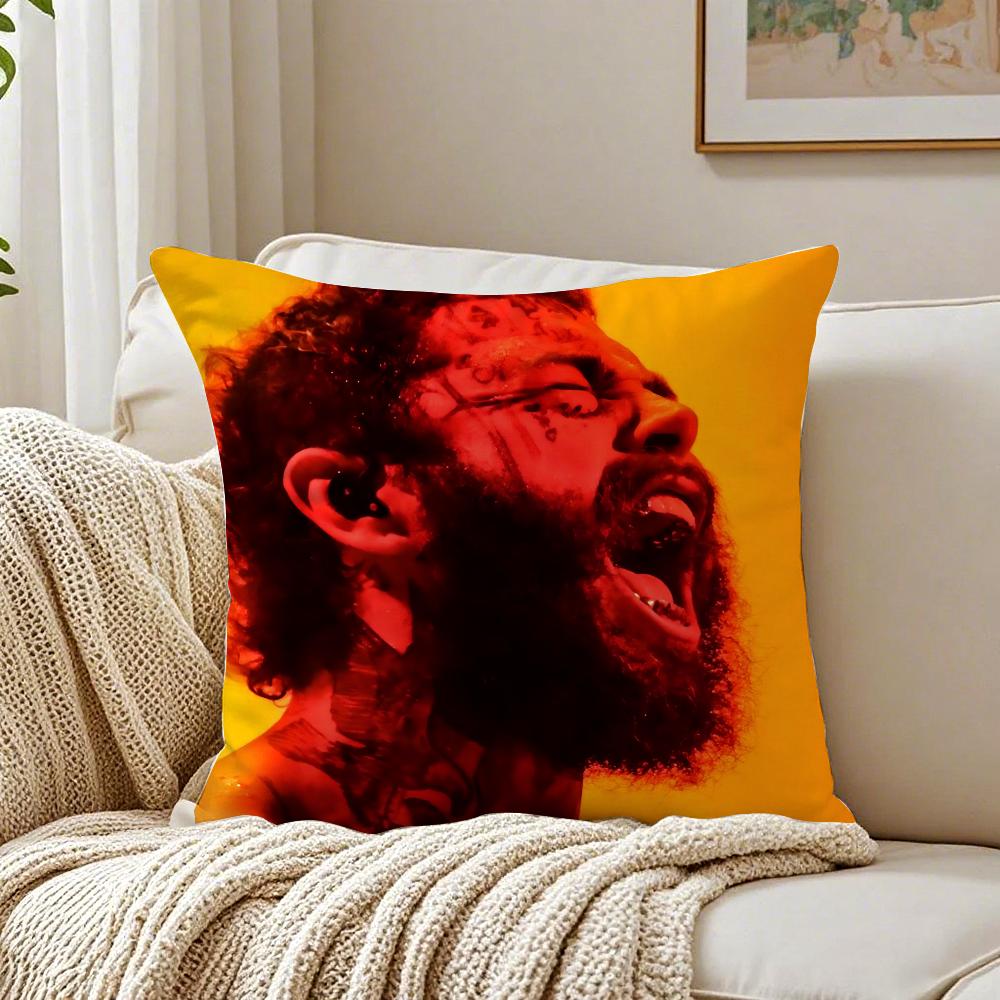 Singer PPost MMalone Cushion Cover Pillowcase Antidustmite living Room Sofa Decor Cushion Room