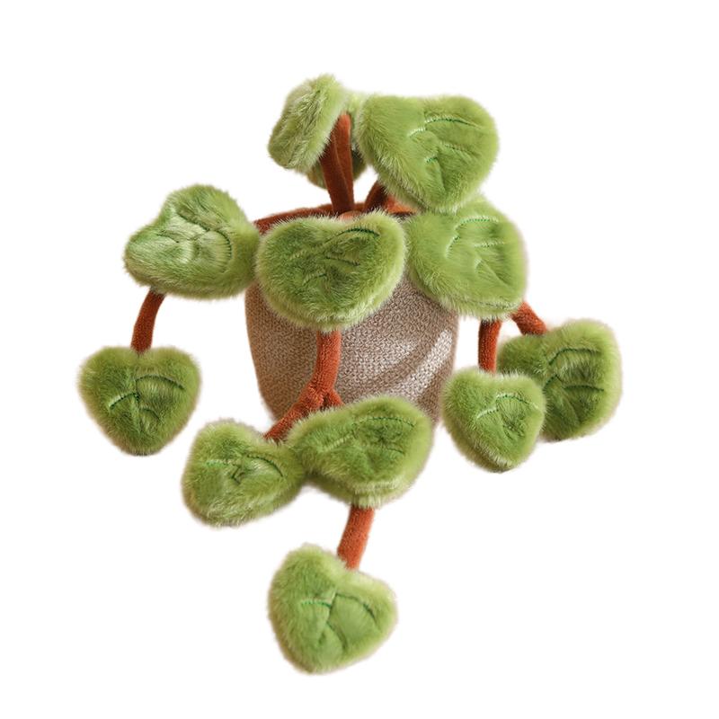 Flowers Green Plant Plush Toy Stuffed Potted Flower Dandelion Lily Iris Tulip Anthurium Orchid Strawberry Home Decor Gift