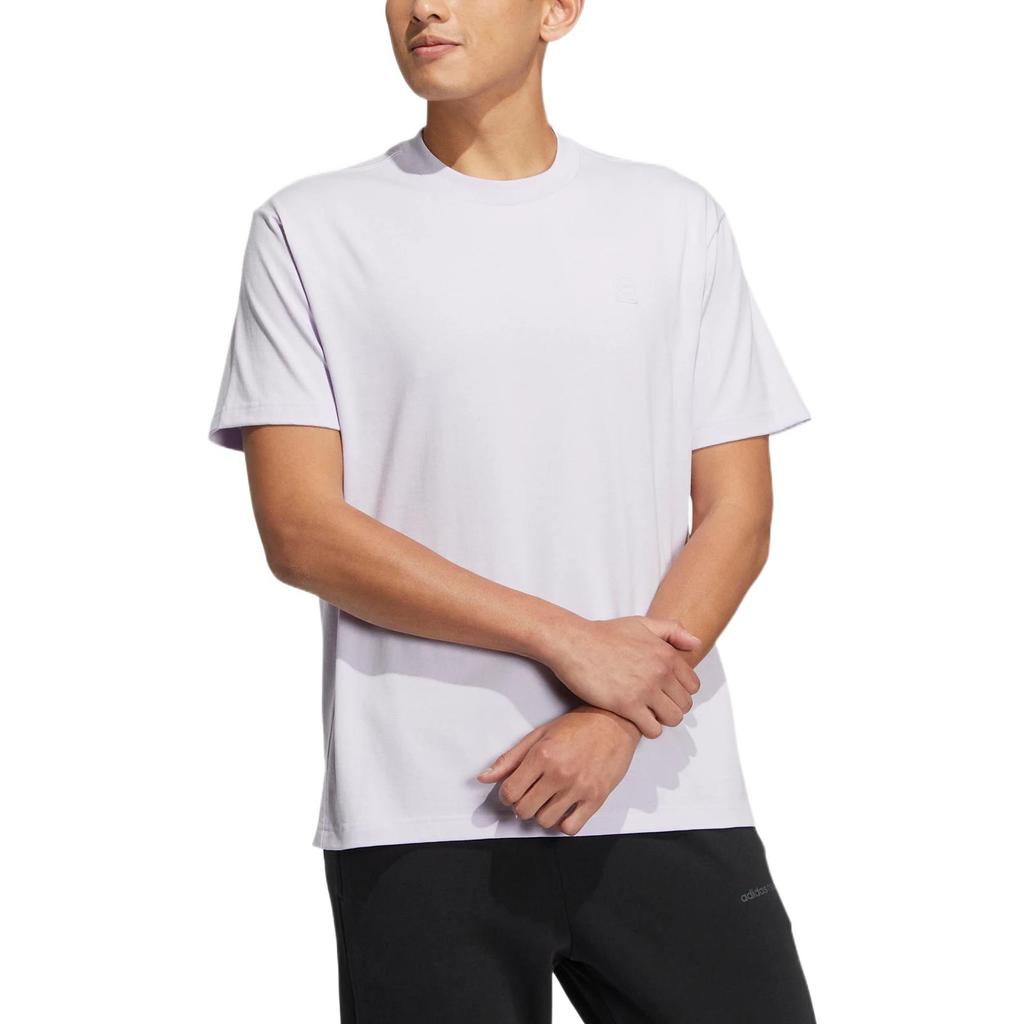 adidas Neo T Shirt Unisex Light Purple HS6817