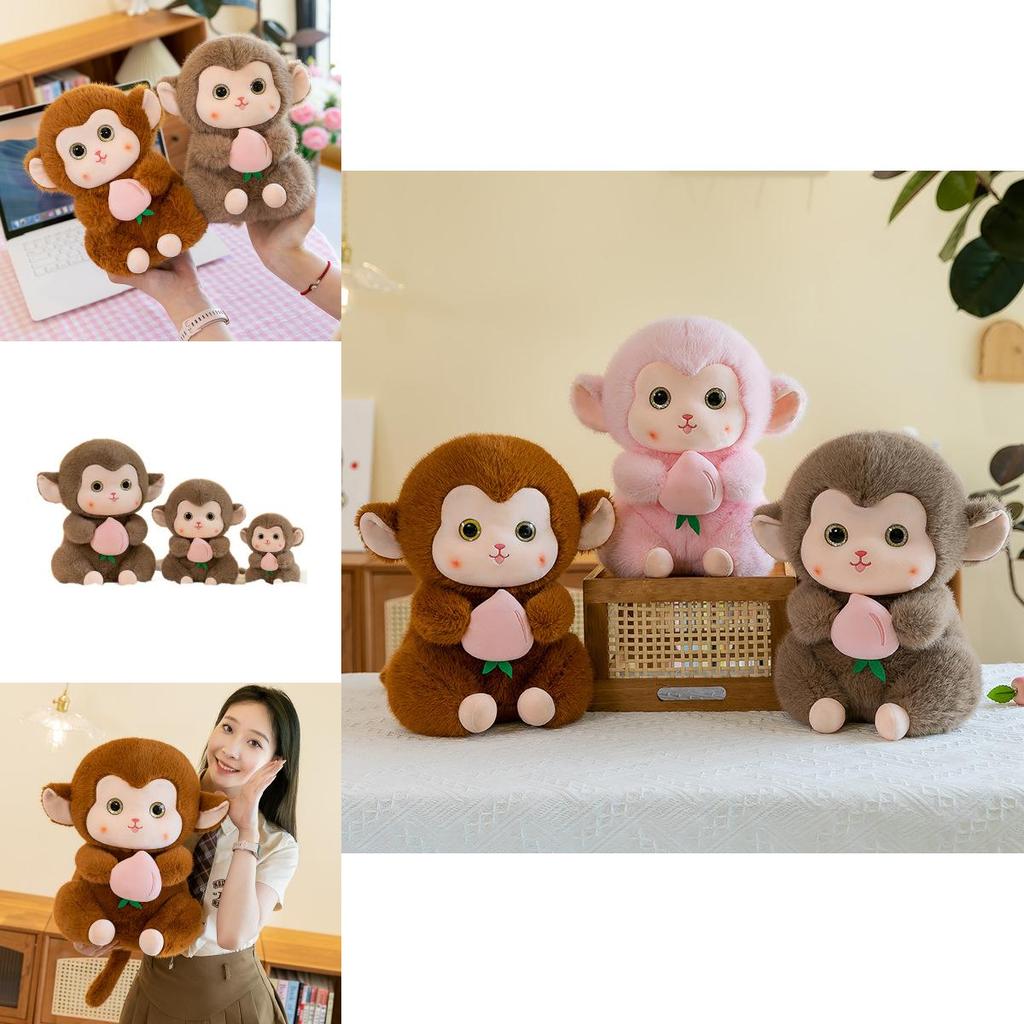 Entzückendes Niedliches Affen-Stofftier Einzigartige Kreative Plüschtierpuppe Für Kinder