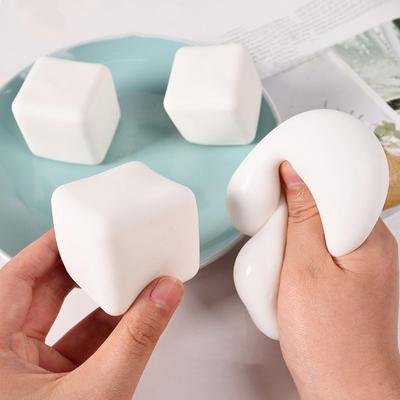 Squeeze Toy For Kids Flexible Sensory Ball Soft Slow Rising Fidget Toy Playful On Edge Interactive Elastic Toys For Stocking