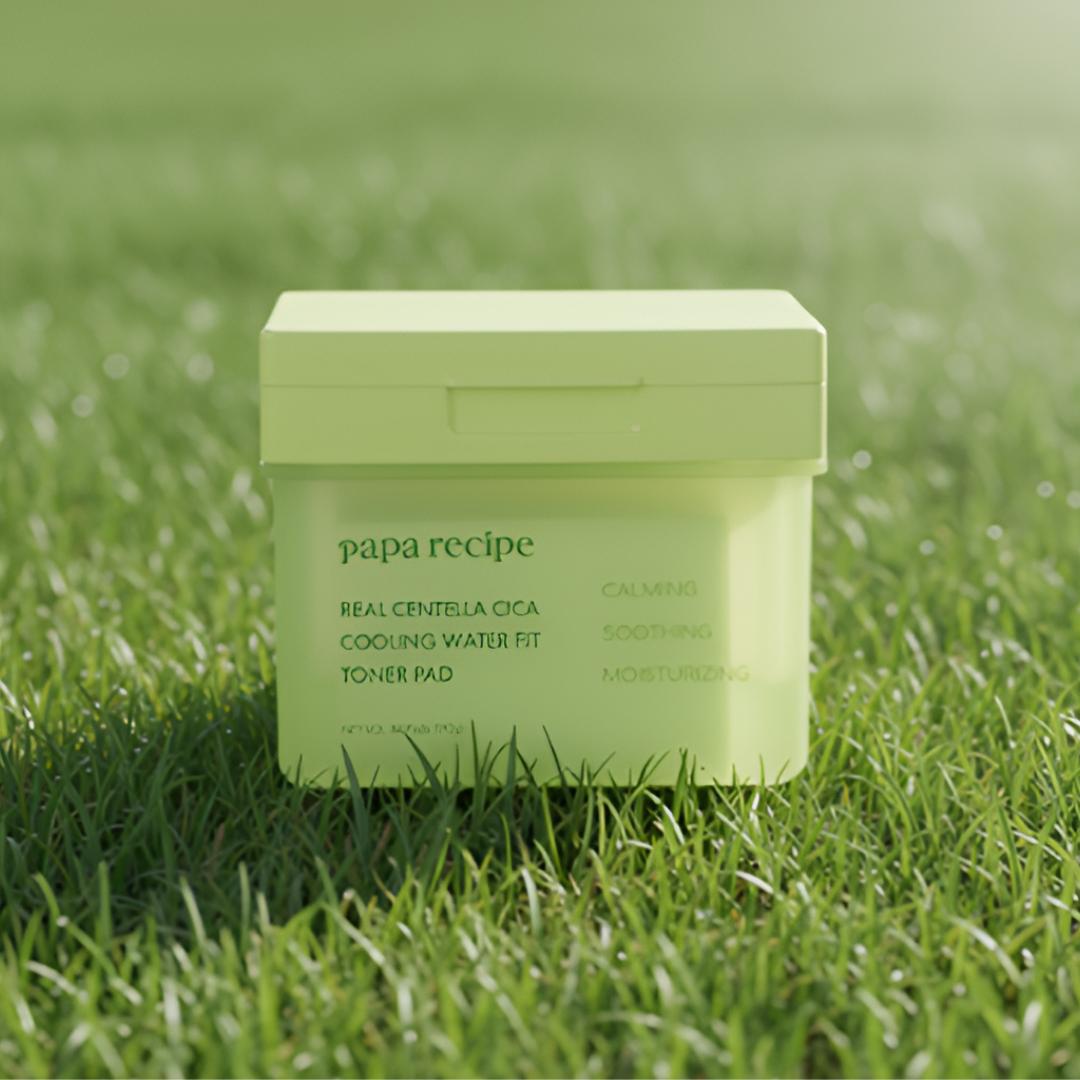 

[Papa Recipe] Real Centella Cica Cooling Water Fit Toner Pads 190 g (80 Pads)