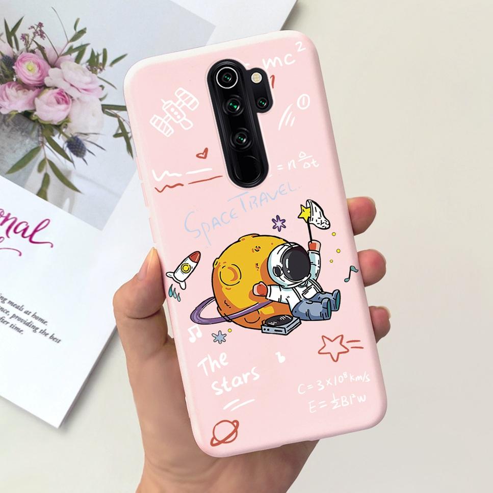 Neu Für Xiaomi Redmi Note 8 Pro 6,53" Hülle Niedliche Cartoon Weiche Silikon Rückseite Für Redmi Note 8Pro 8 pro Handy Schutzhülle