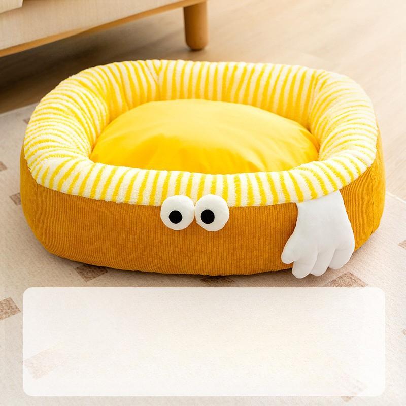 

Новый теплый коврик для собак Bigeyed Monster, дышащий и прохладный, для маленьких собак, на осень и зиму, для собак, для кошек, для домашних животных S (refer to the option chart size chart)