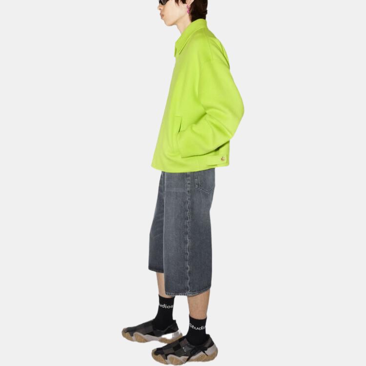 Acne Studios Jackets & Coats Men's Lime Green B90629-ABE