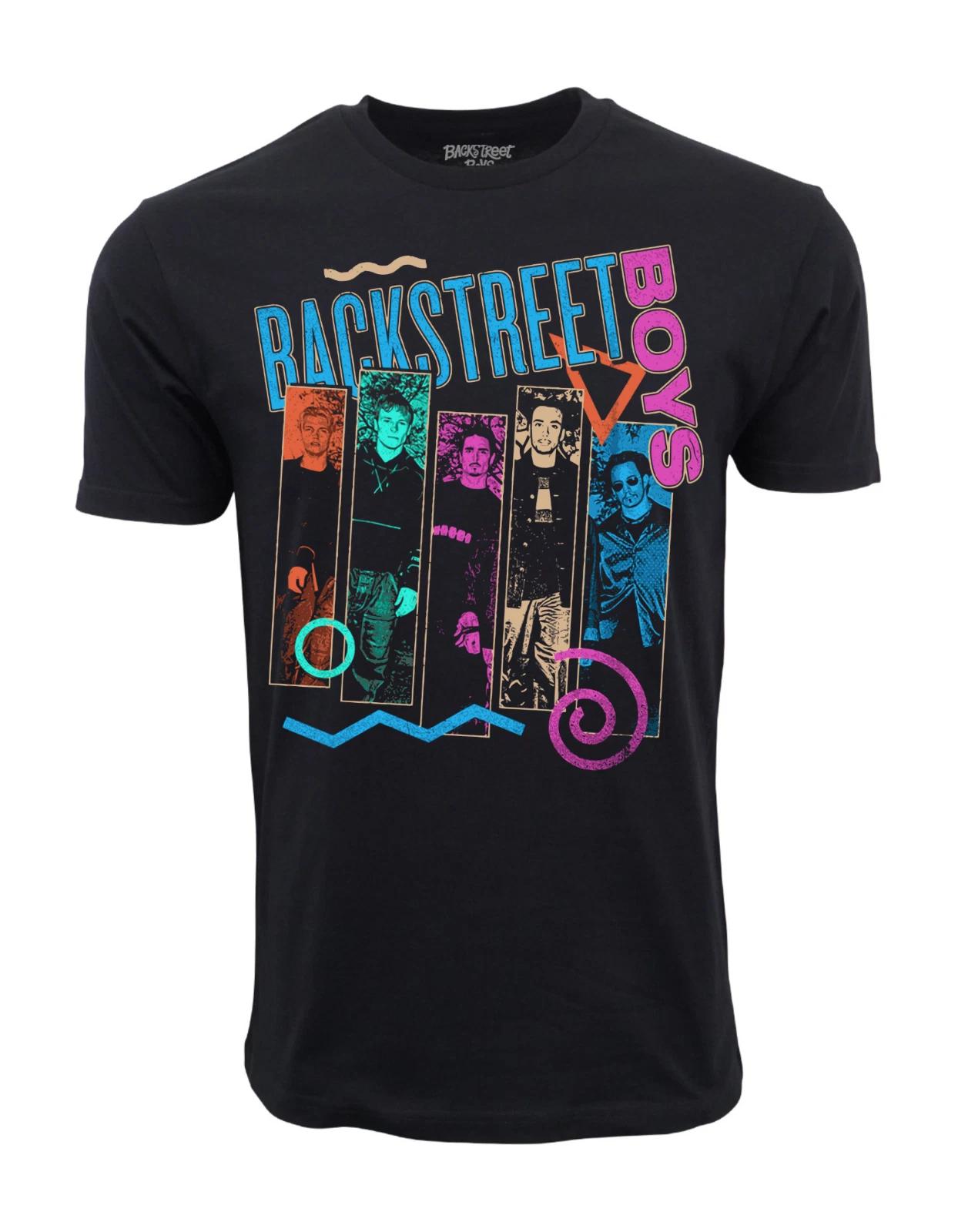 Unisex Adult Casual Graphic BACKSTREET BOYS GROUP PIC GRAPHIC ISEX ... M