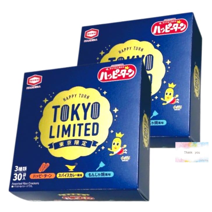 

of Happy Turn Tokyo Limited 3 Flavors Comes with ChattyShop Original Message Card [Set 2]