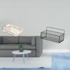 Food And Cosmetic Storage Tray with Wall Hanging Basket Floating Shelf Design for Kitchen