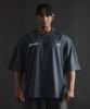PHERMENON [2Pack] Oversized Rugby Jersey Short Sleeve (3 Colors)