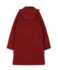 Montgomery Classic Fit Duffle Coat With Wooden - Burnt Orange