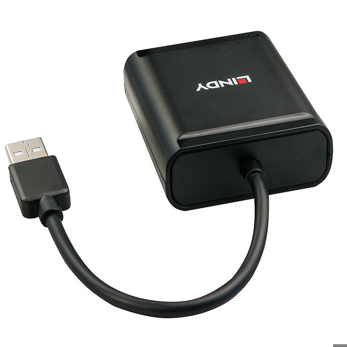USB Extender - LINDY - Cat.5 - USB 2.0 - 60 M - Connects Up To 4 Devices
