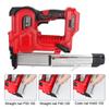 18V Cordless Electric 2 in 1 Nailer/Stapler Gun,Tool with 200pcs F50 and K440 Nail,Compatible for Makita Heimerdinger Battery