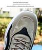 2025 Men's Casual Leather Running Shoes - Trendy, Waterproof, Non-Slip for Spring & Autumn