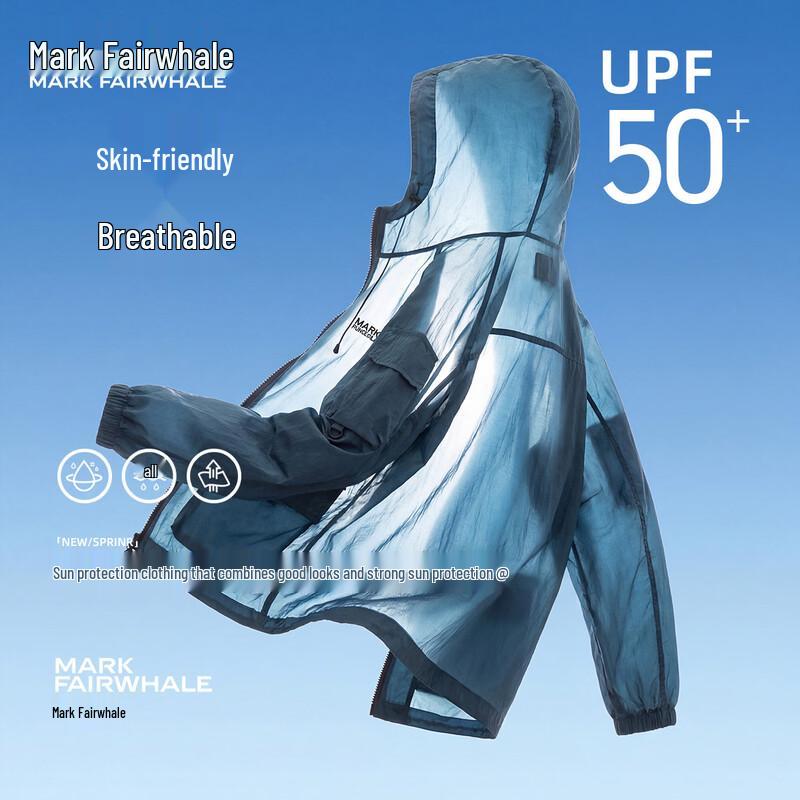 MARK FAIRWHALE Men s UPF50+ Sun Protection Hoodie S