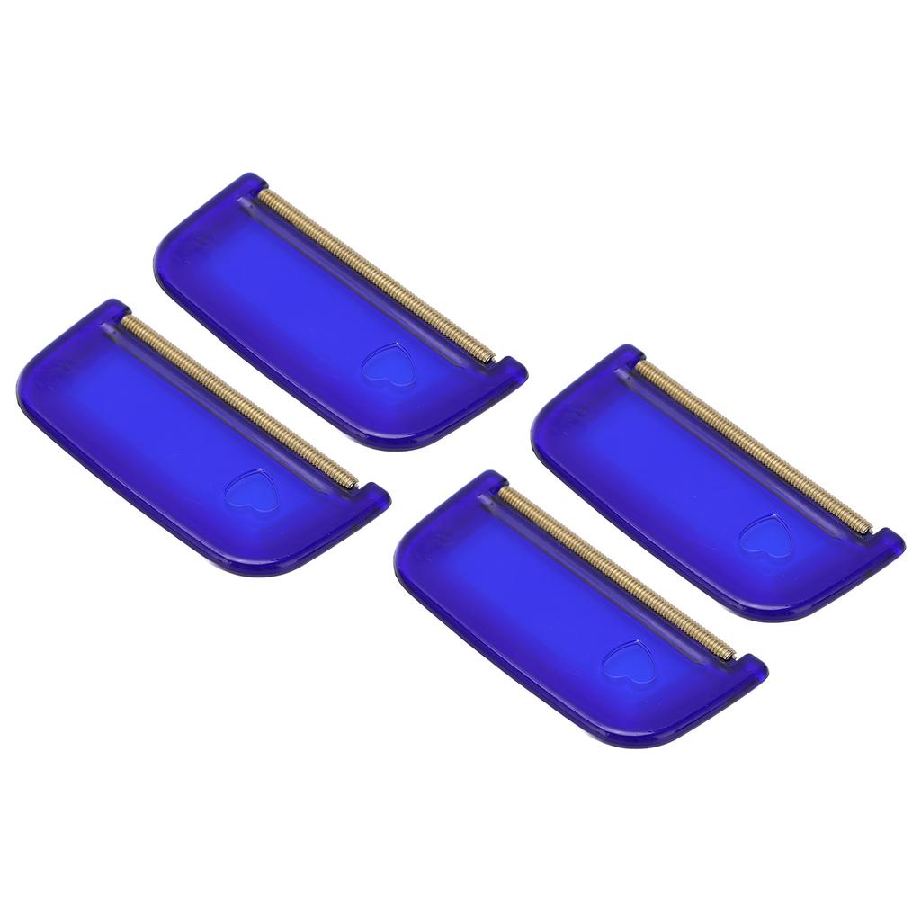 4 Pcs Fabric Sweater Comb Blue Light Weight Portable Small Clothes Ball Remover Sweater Fabric Shaver