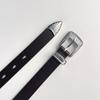 Vintage Women's Cowhide Leather Belt - Versatile Fashion for Casual Pants & Jeans