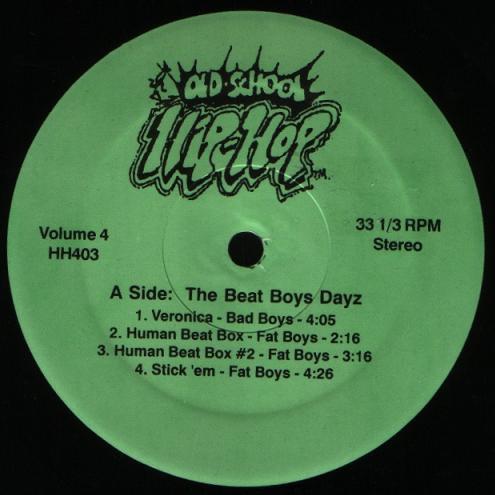

12inch Record VARIOUS - Volume 4 HH403 Old School Hip- US Rap & Hip-Hop/R&B Used