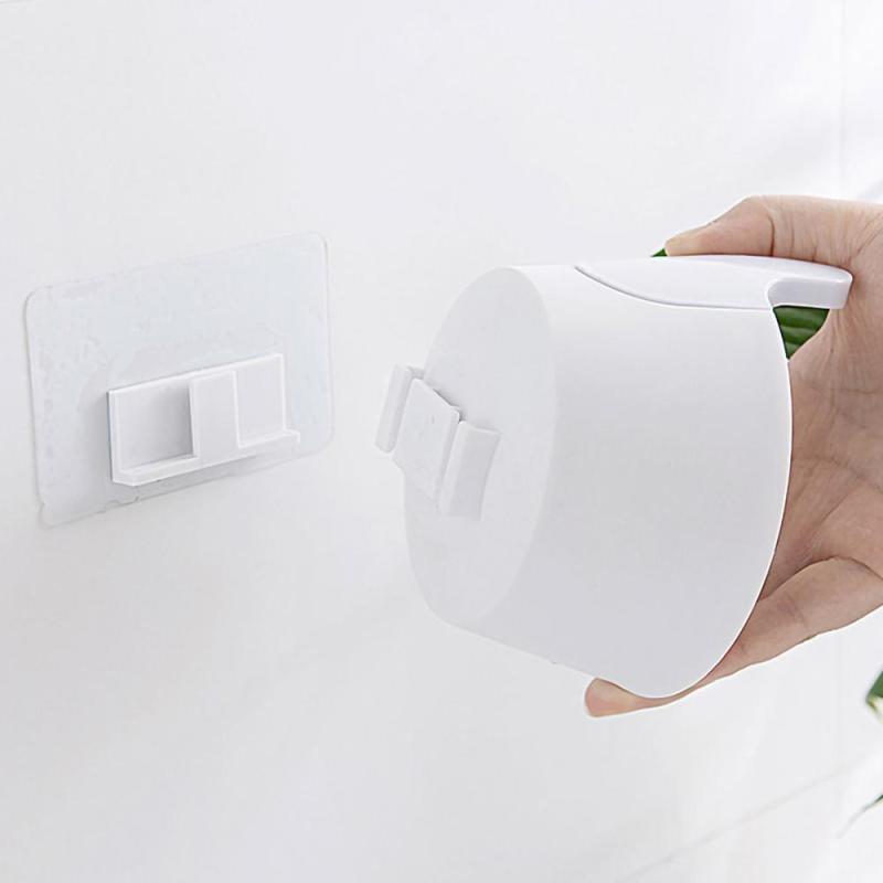 Soap Dispenser Wall Mounted Free Punching Plastic Sanitizer Shampoo Dispenser For Bathroom Kitchen