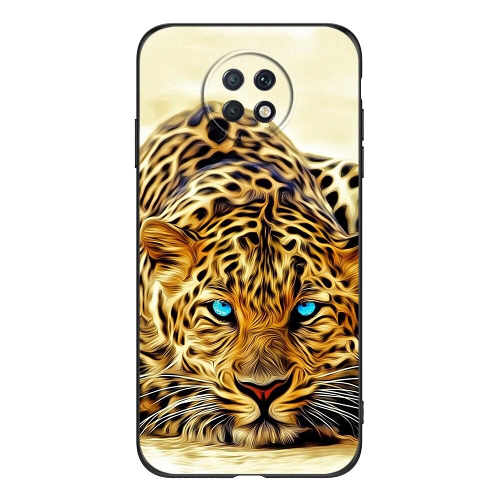 Etui na Xiaomi Redmi Note 9T 6,53 cala Dla Redmi Note 9 T Note9T bumper Etui Funda czarne etui tpu lew wilk tygrys smok